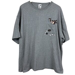 Vintage Looney Tunes Tasmanian Devil (Taz) Bowling Graphic Tee 3XL Warner Bros
